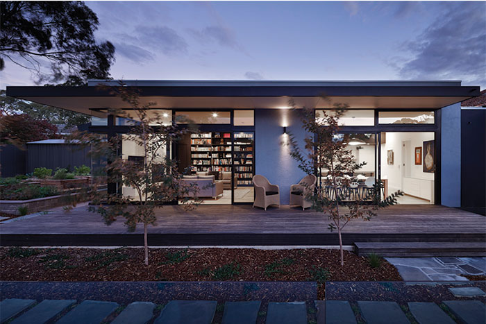 kensington outside side view