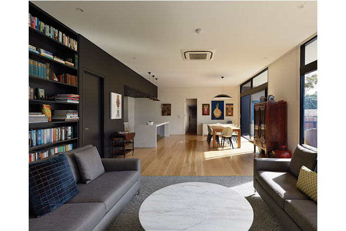 kensington living, into kitchen and dining