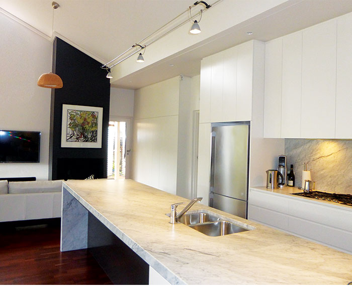 toorak gardens kitchen view