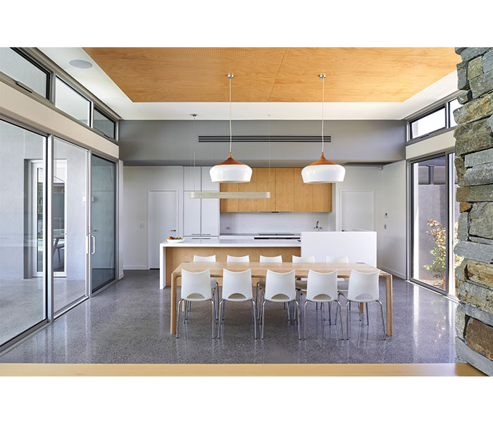 toorak two dining and kitchen