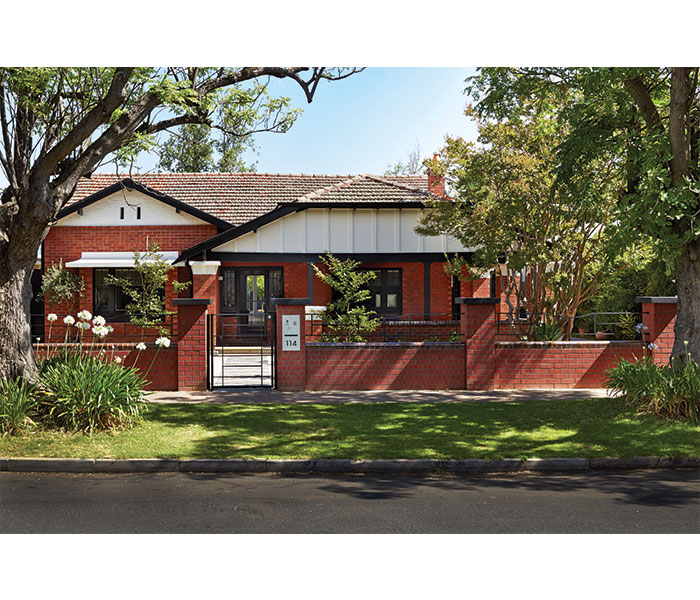 toorak two outside front of house